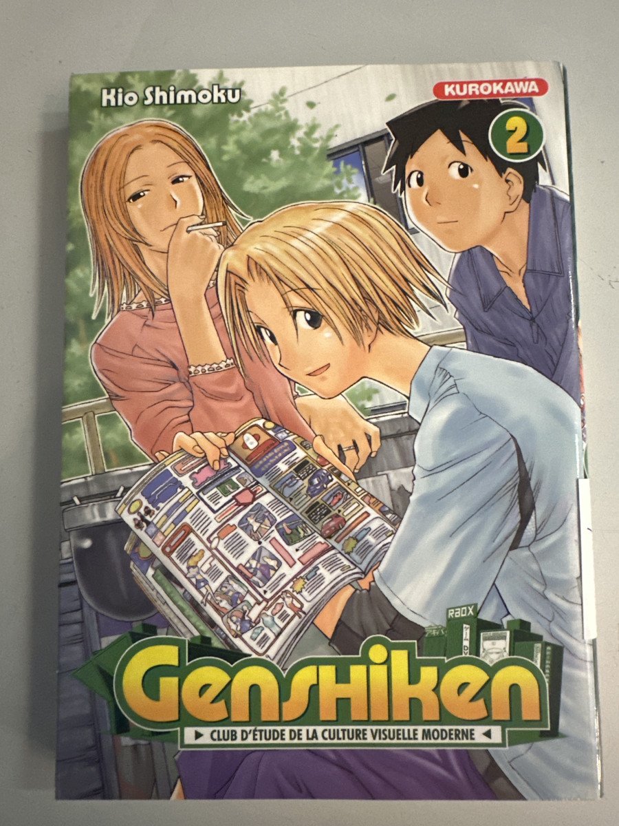 Manga genshiken vol 2 comme neuf