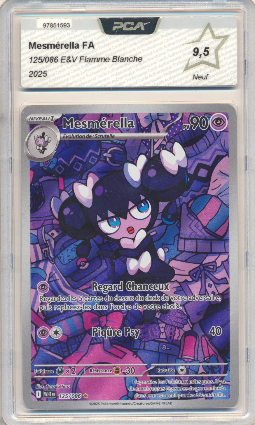 Mesmérella - Pokemon (Flamme Blanche)