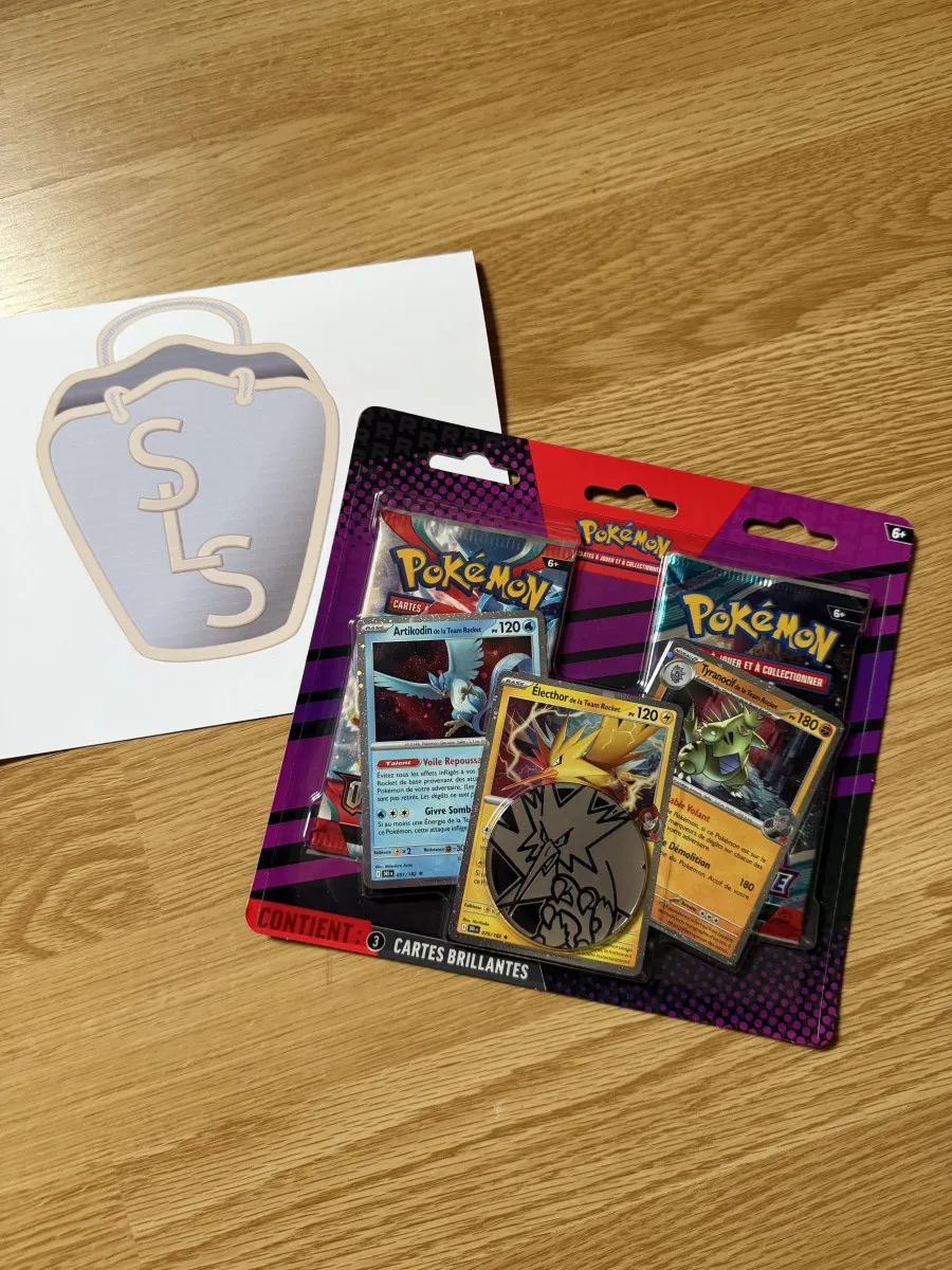 Duopack Pokémon, Electhor de la Team Rocket en français