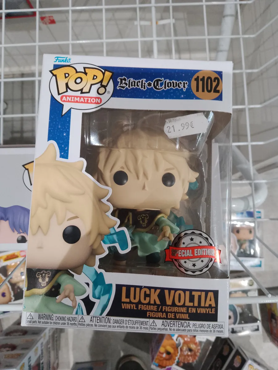 Funko Pop - Black Clover 1102 - Luck Voltia Edition Special