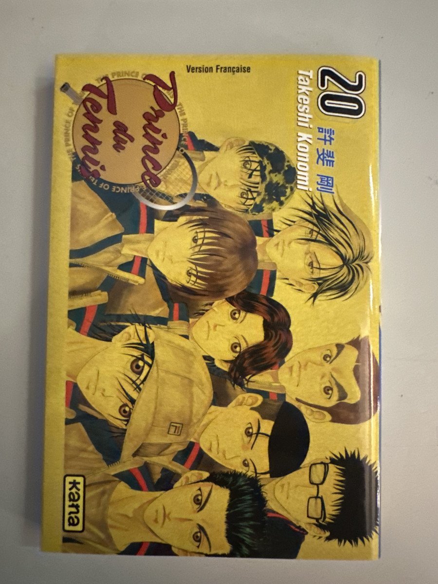 Manga prince tennis bol 20 neuf