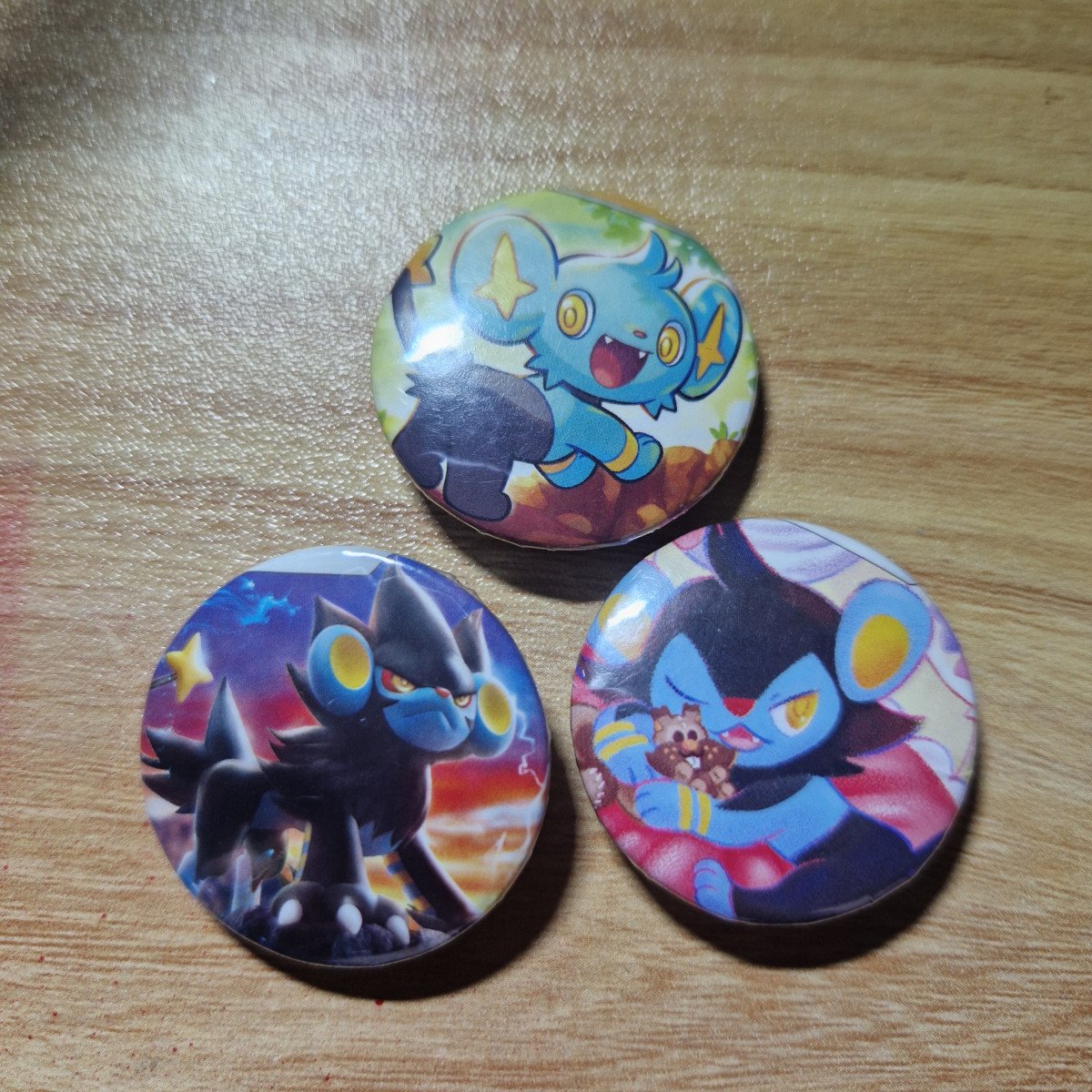 Badges Lixy, Lucie, Luxray
