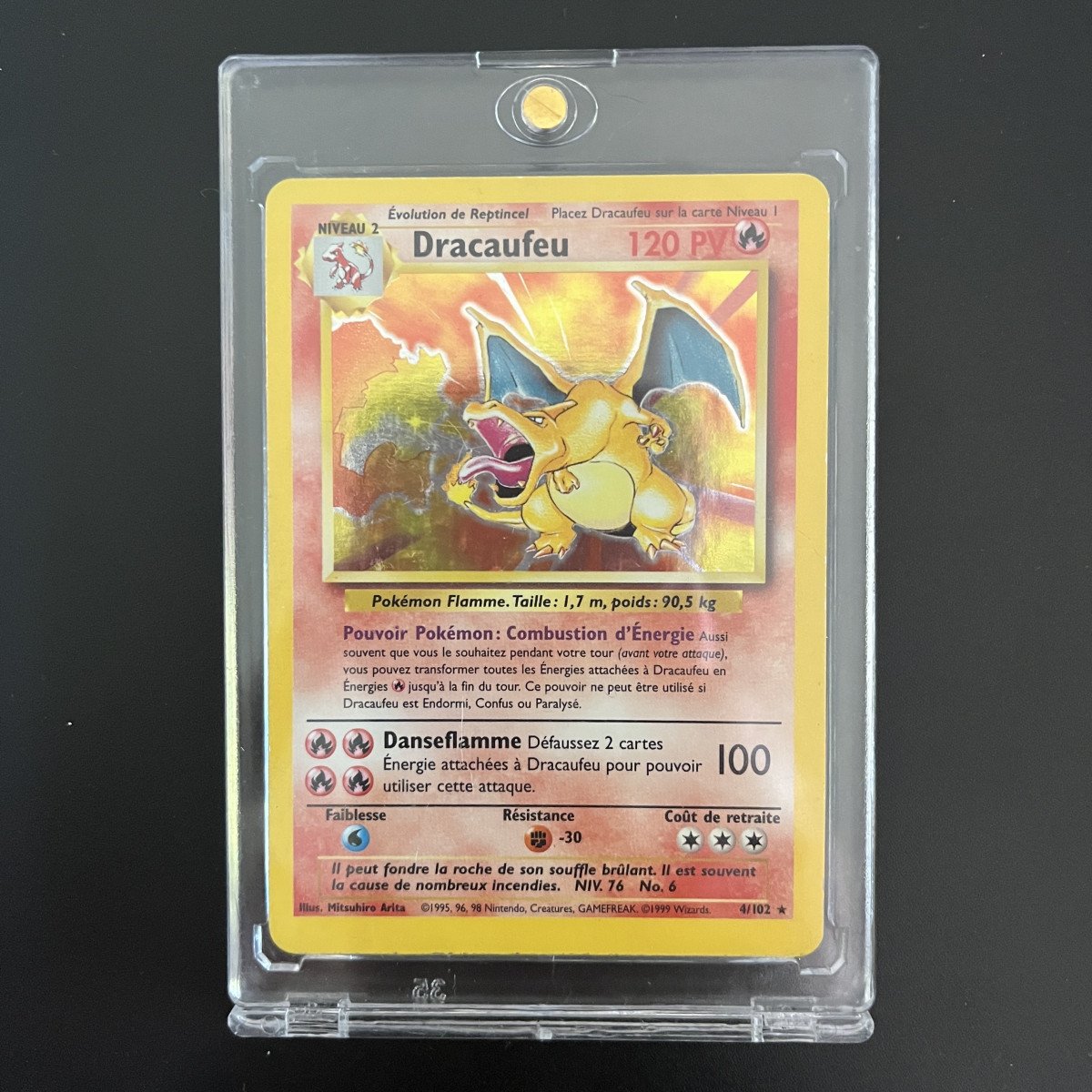 Dracaufeu Base Set 4/102 Holo FR