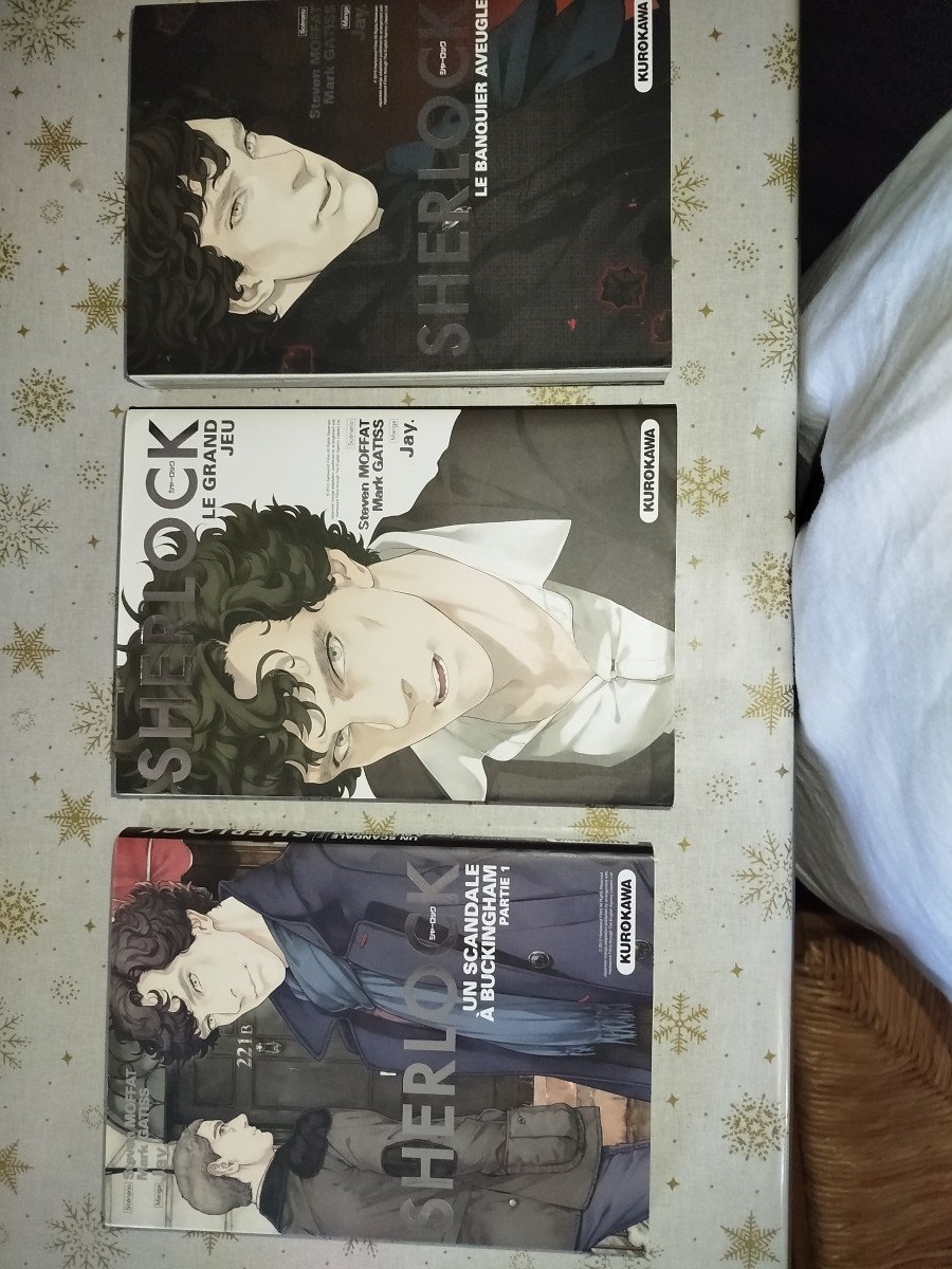 Vend manga Sherlock épisode 2,3,4
