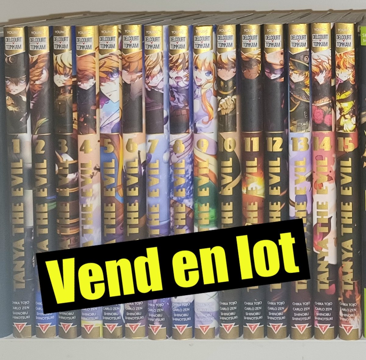 Tanya the evil : 1 à 15  (sur 22)