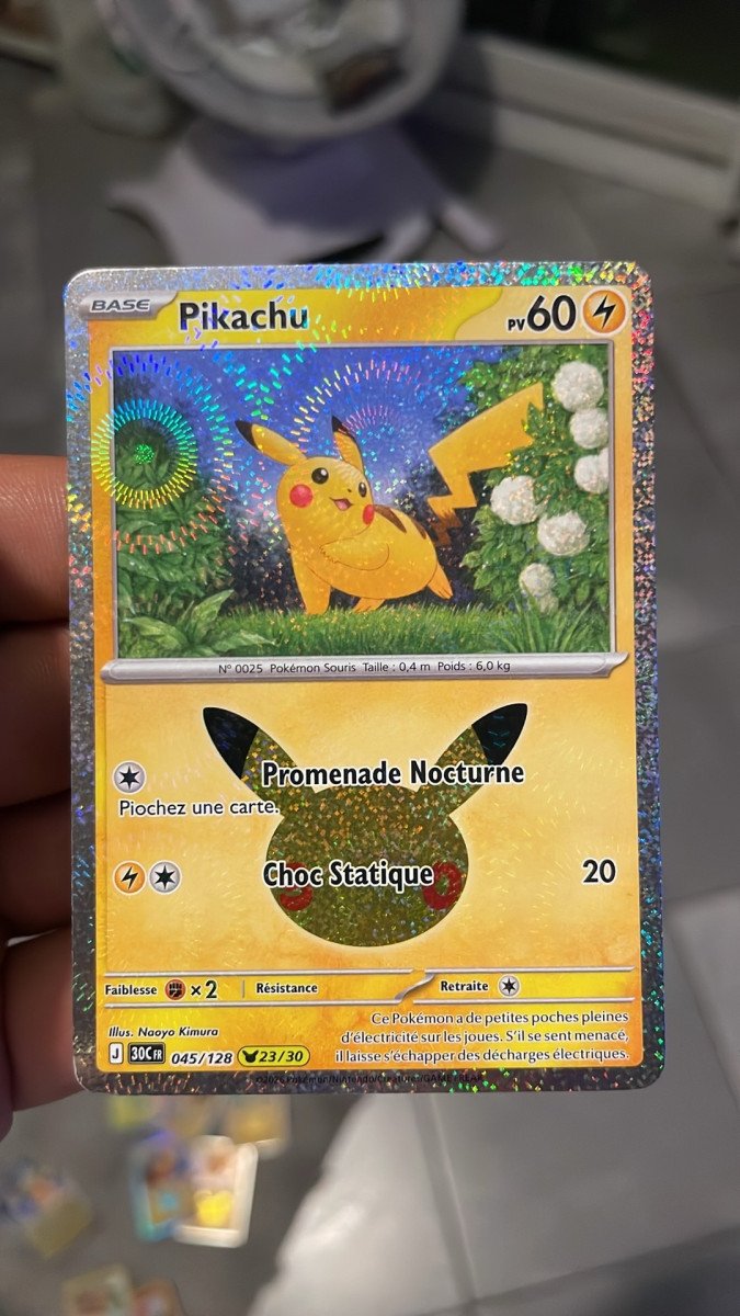 Carte Pokémon Pikachu