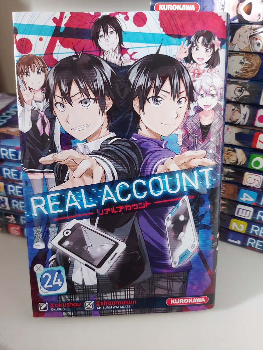 Manga intégral Real Account