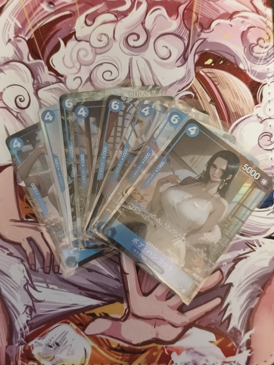 Lot de 8 cartes one piece, sexy Boa Hancock, waifu. +16