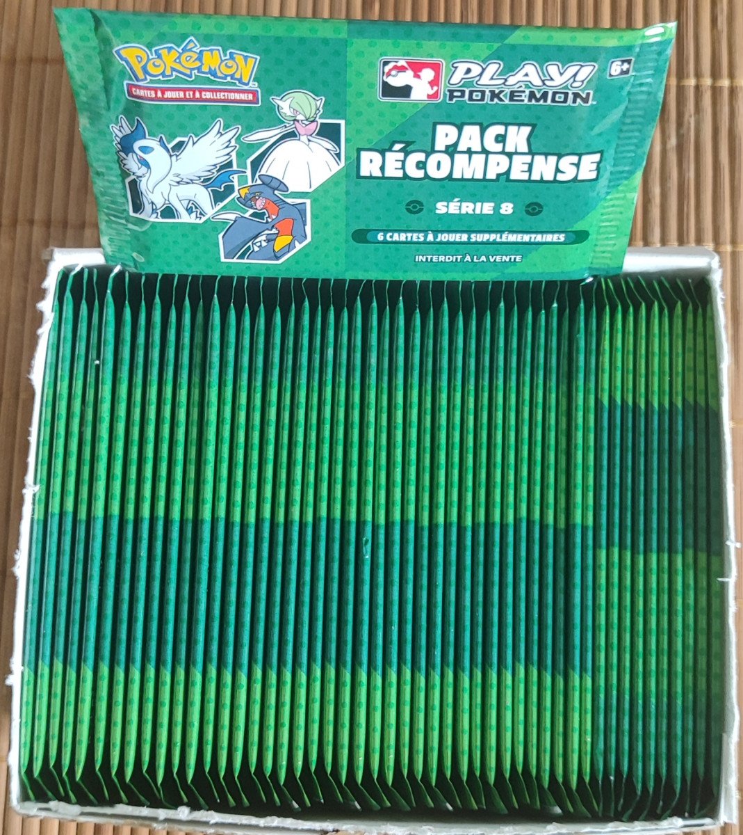 Booster Pack Récompense Série 8 - Pps8 Fr