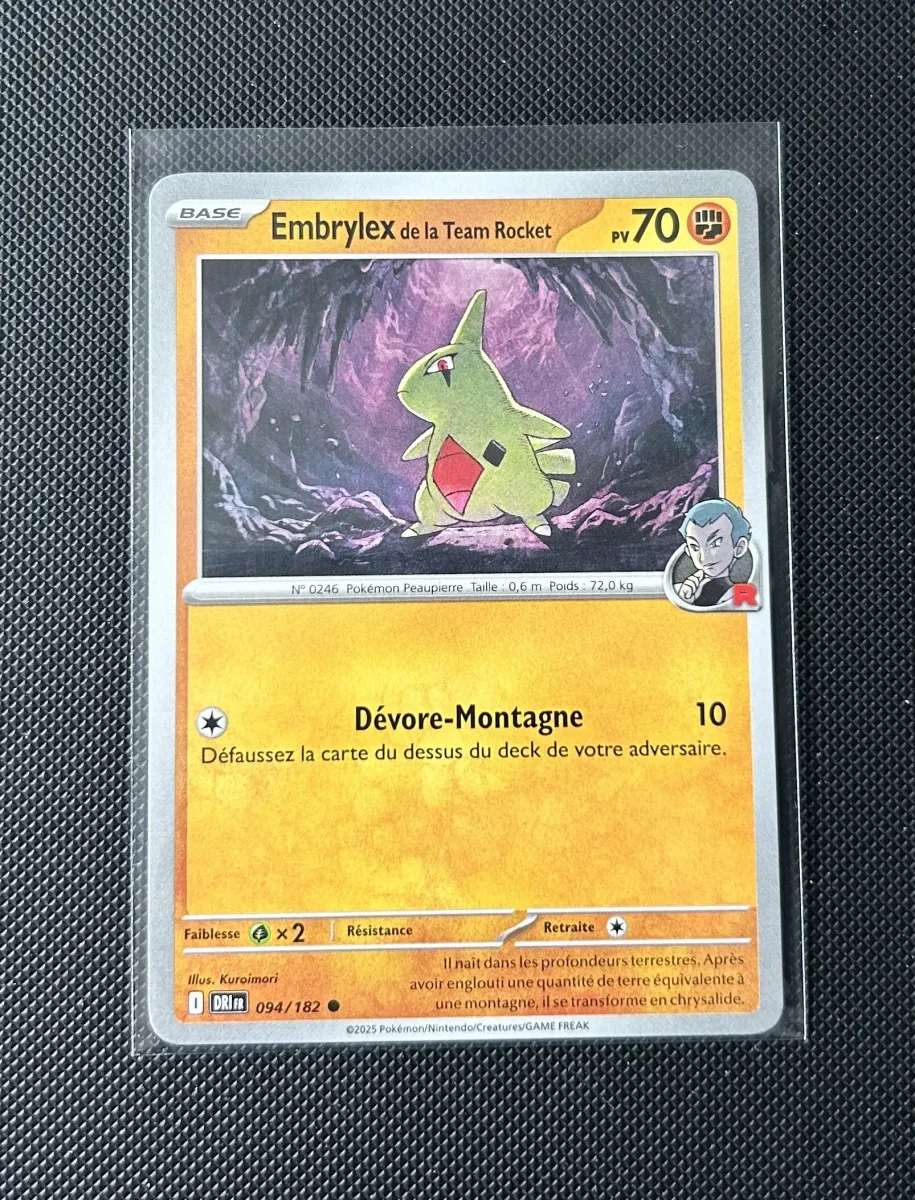 Carte Pokémon - Embrylex de la Team Rocket 94/182 - Rivalités Destinés