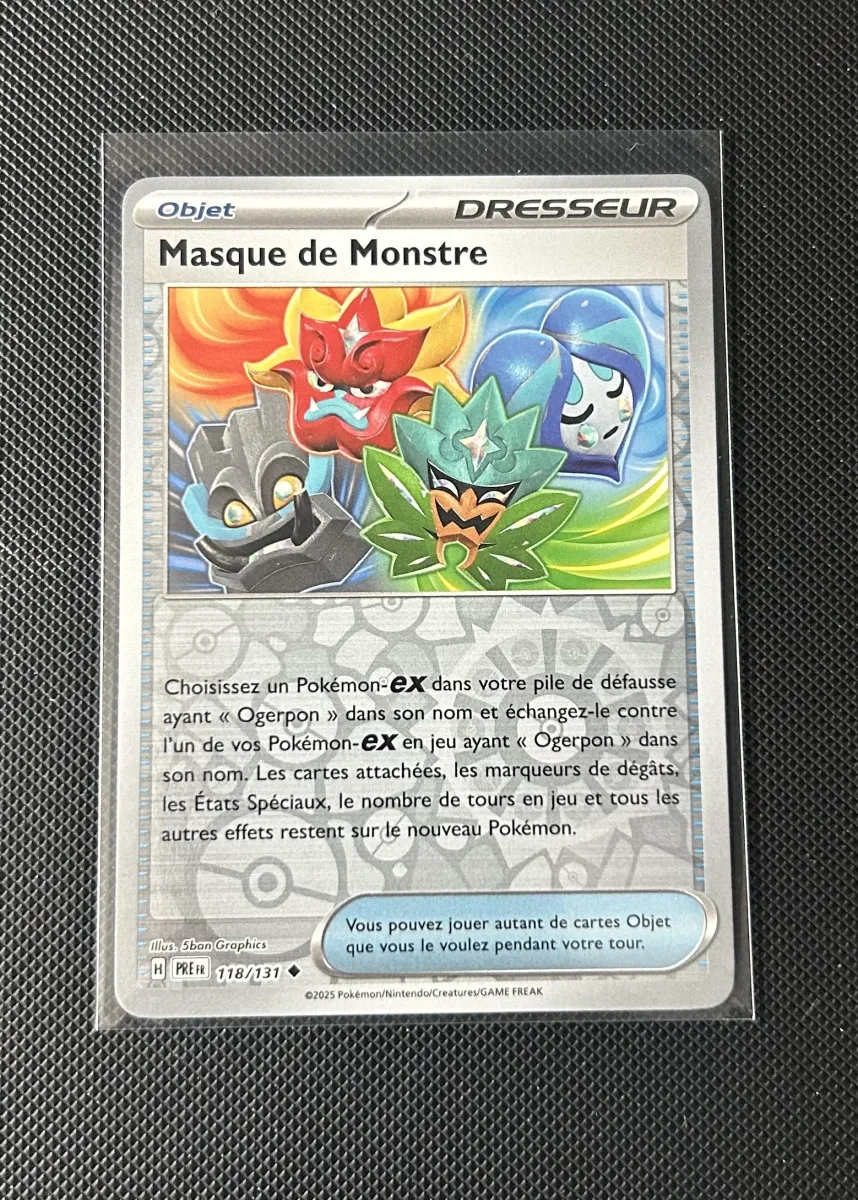 Carte Pokémon - Masque de Montre 118/131 - Reverse - Évolution Prismatique
