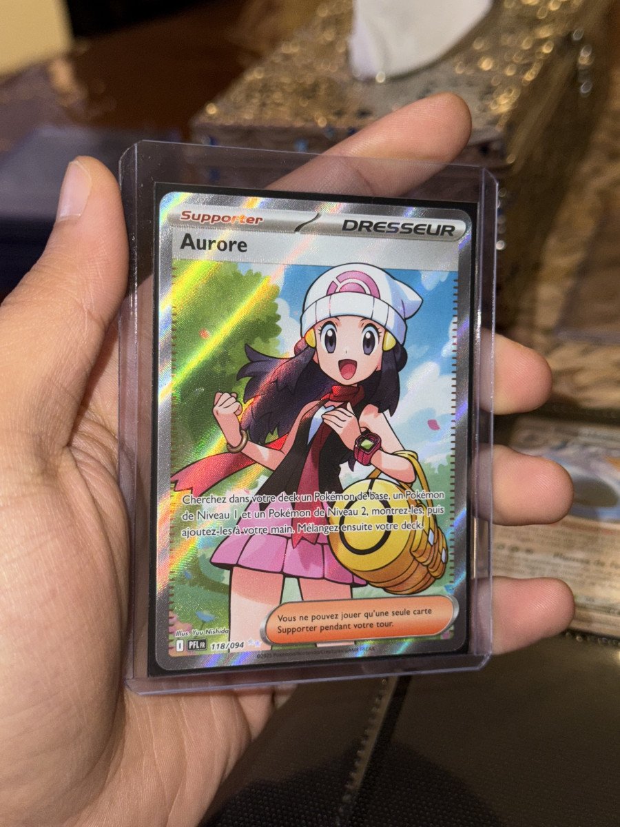 Pokémon Aurore Full art 118/094 ME.02 - Flammes fantasmagoriques