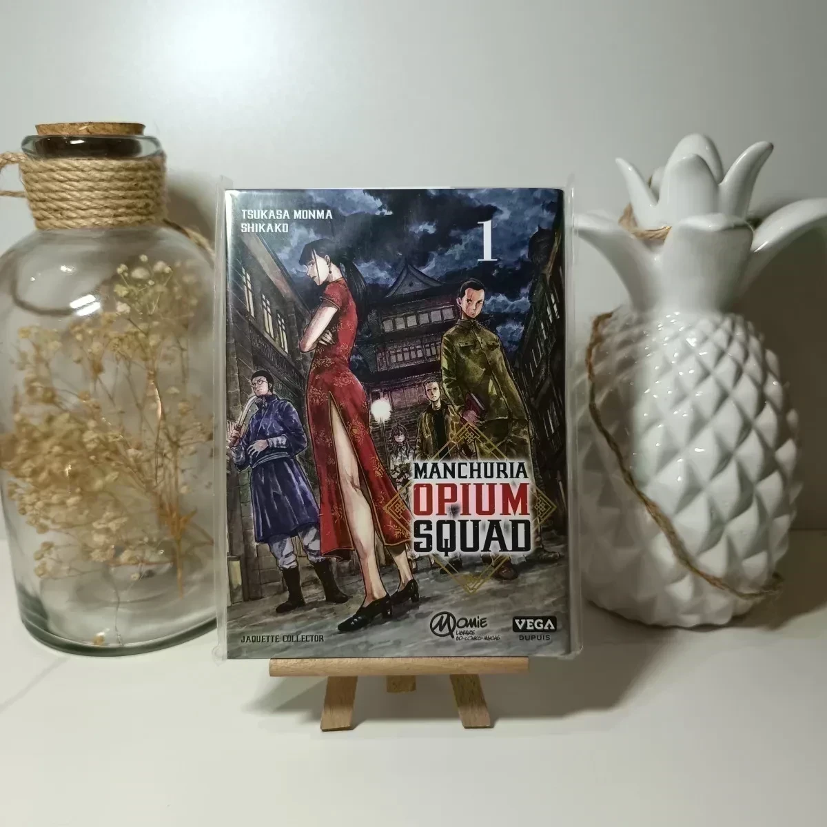Manga opium squad tome 1 édition limitée exclusive momie manga