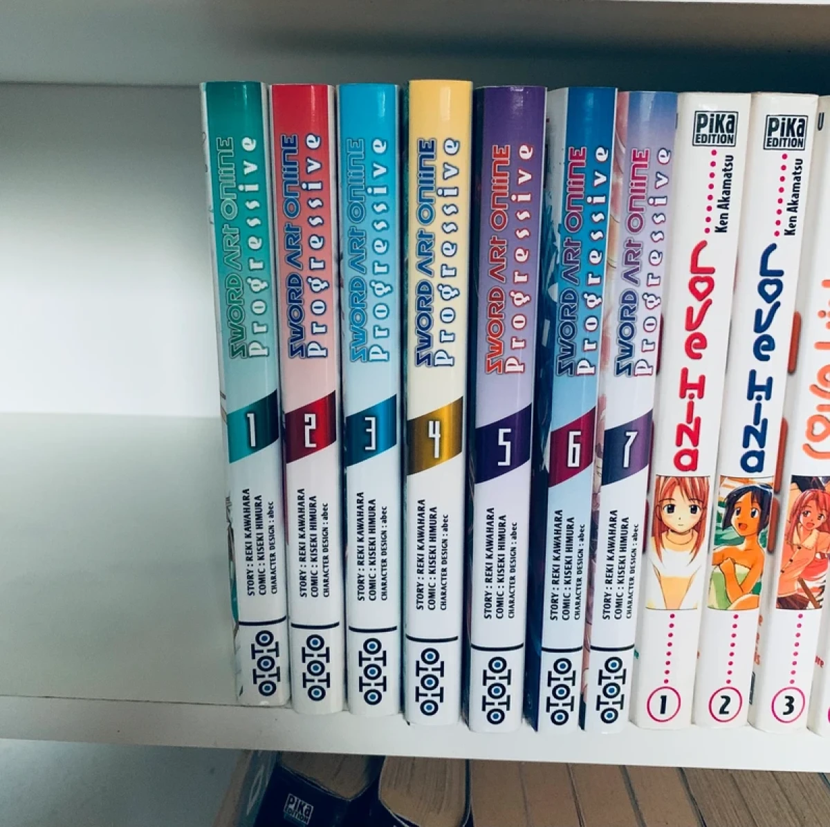 Manga intégral sword art online progressive 7 tomes