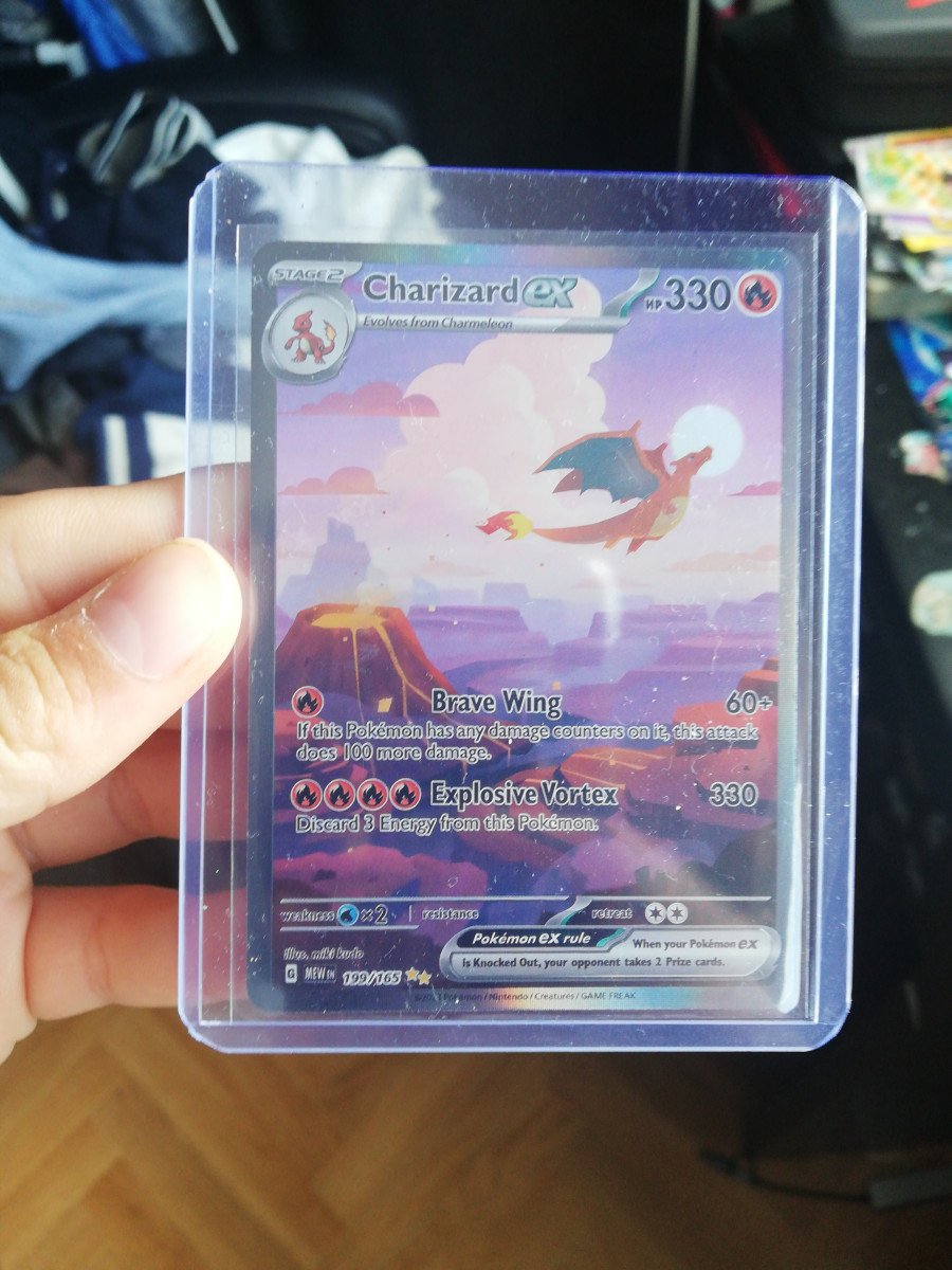 Je vends un Charizard ex 199/165
