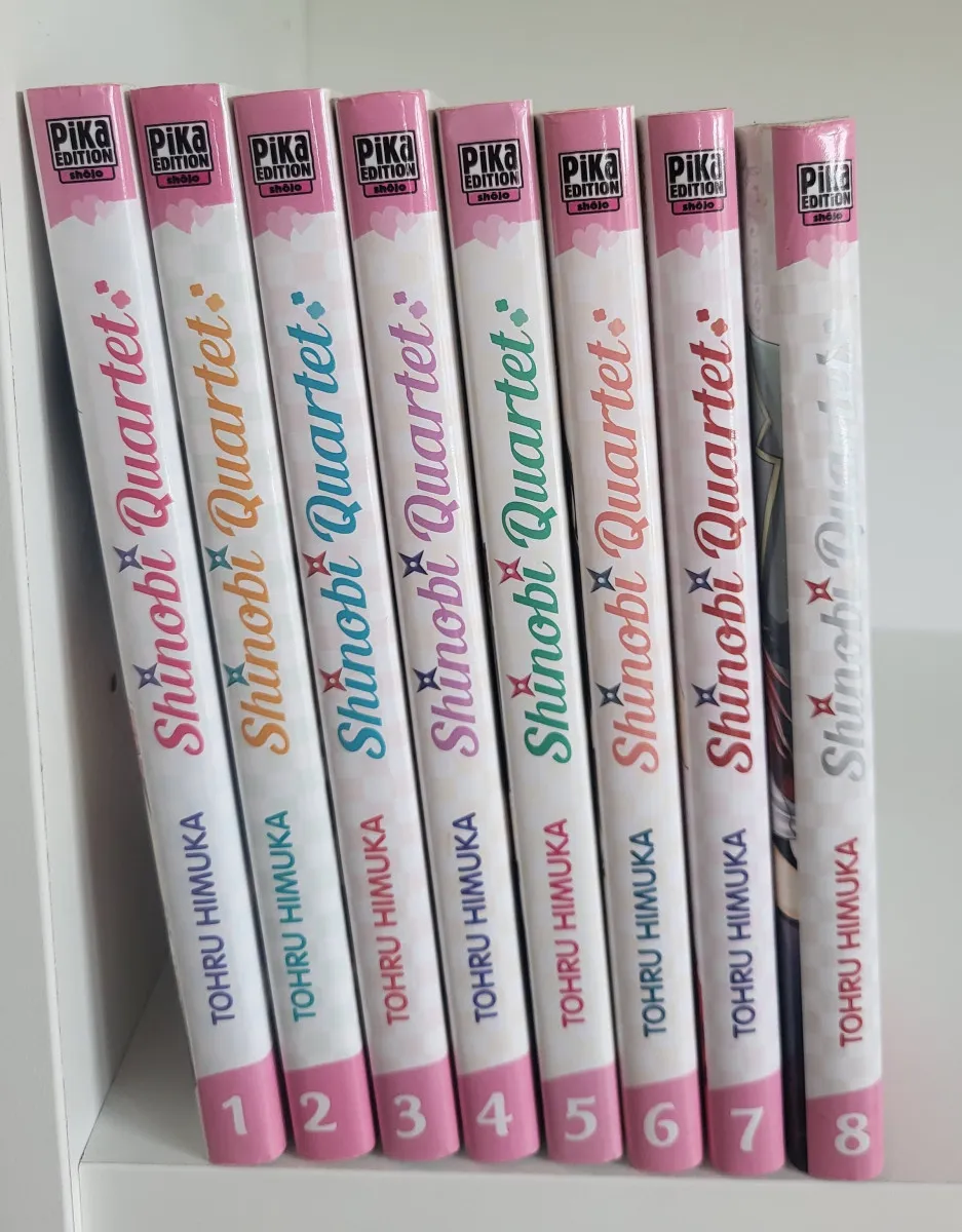 Shinobi Quartet Intégrale : Tome 1 À 8 (Manga De Tohru Himuka)