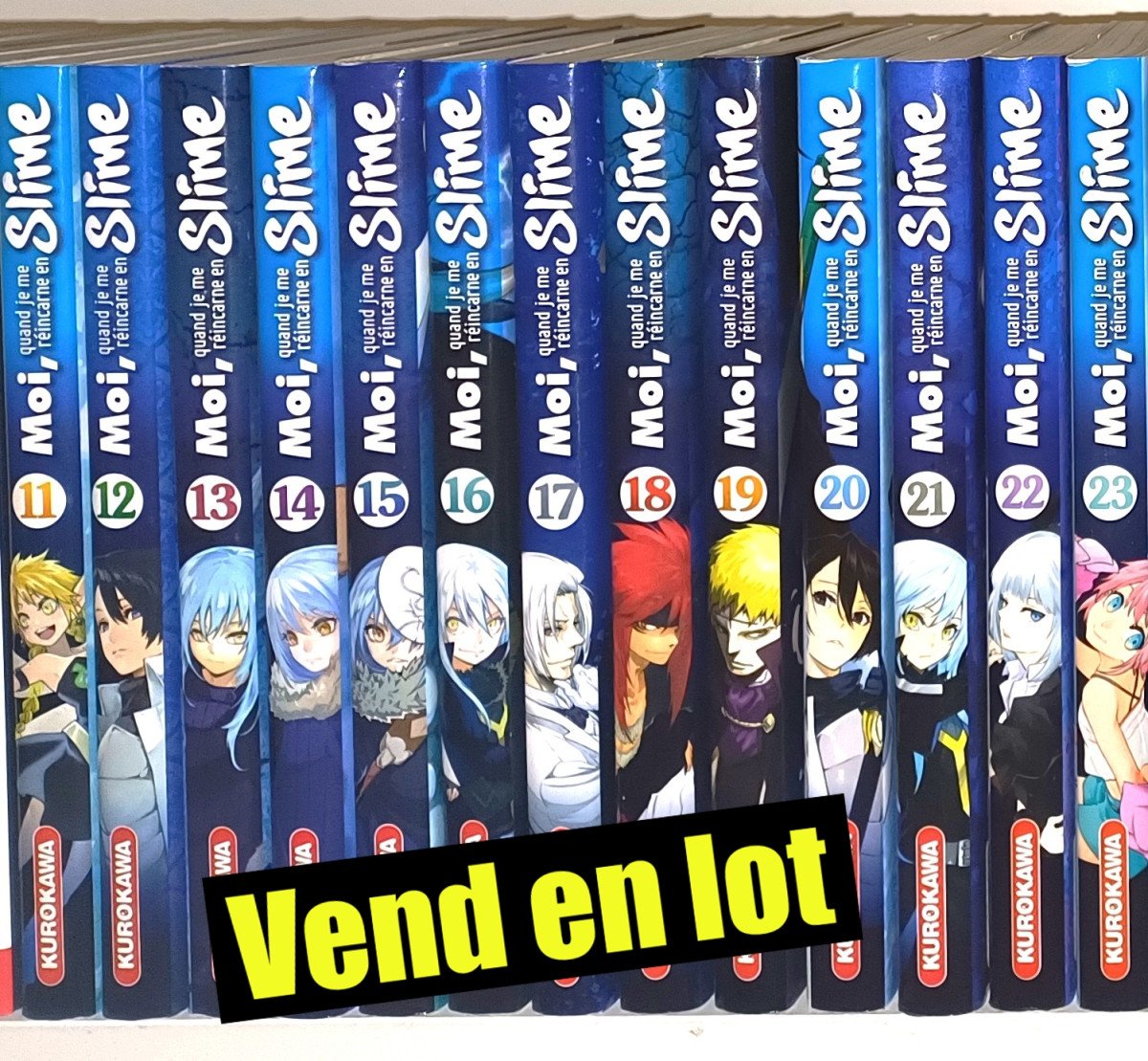 Moi quand je me réincarne en Slime : 11 à 23 (sur 30)
