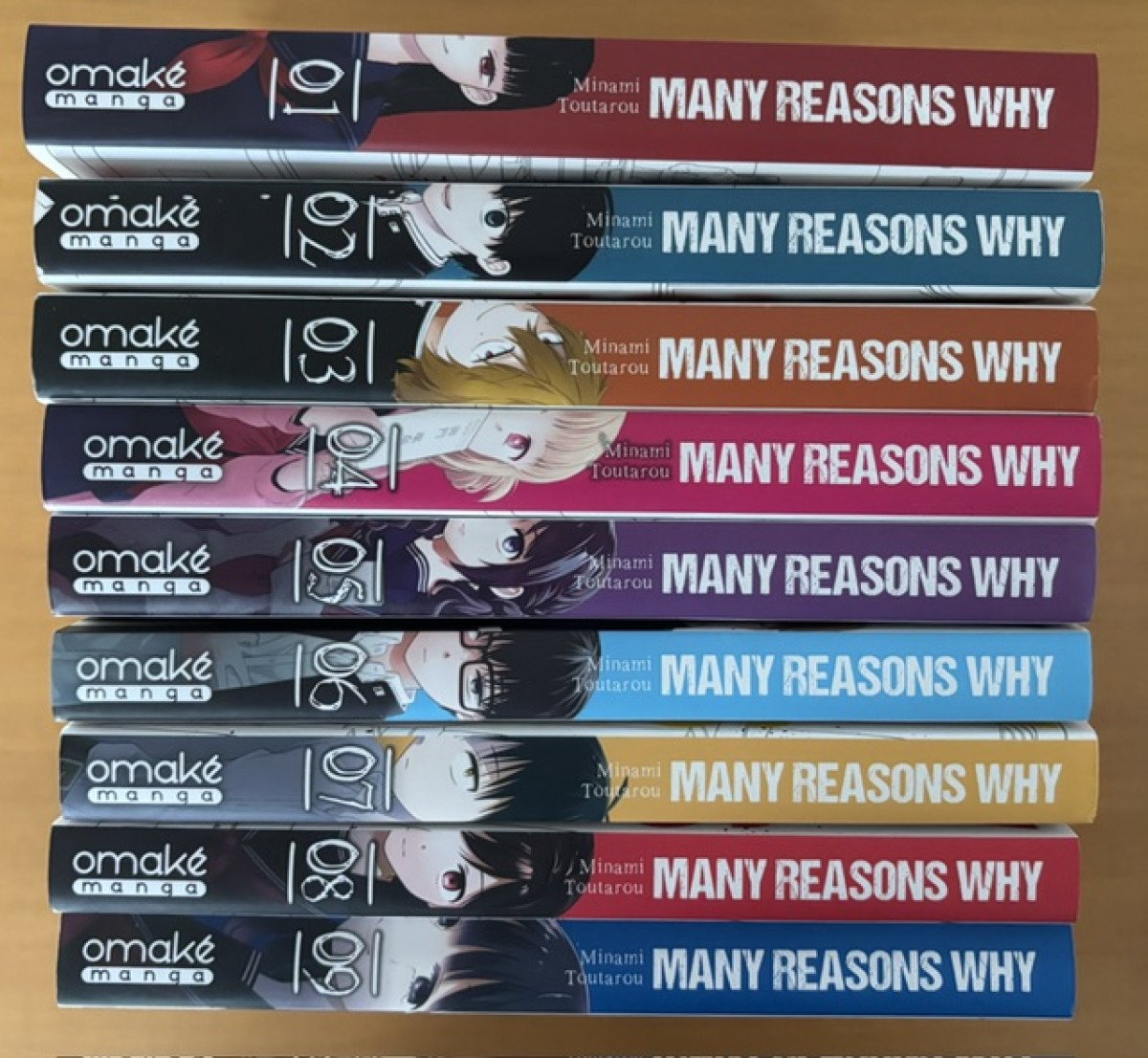 MANY REASONS WHY - T1 à T9 - Série finie