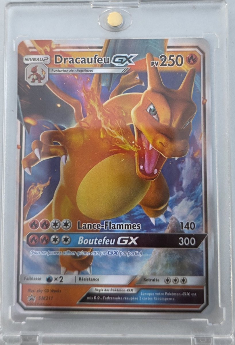 Dracaufeu gx sm211 full art promo