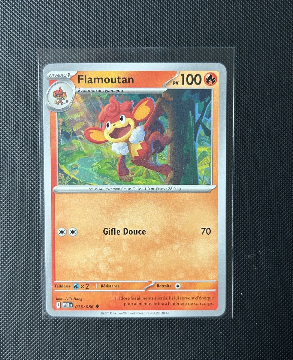 Carte Pokémon - Flamoutan 15/86 - Flamme Blanche