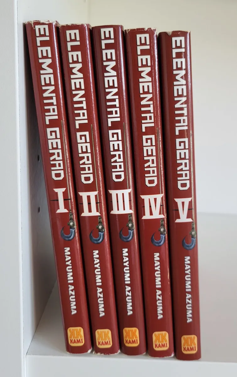 Elemental Gerad : Tome 1 À 5 (Manga De Mayumi Azuma)