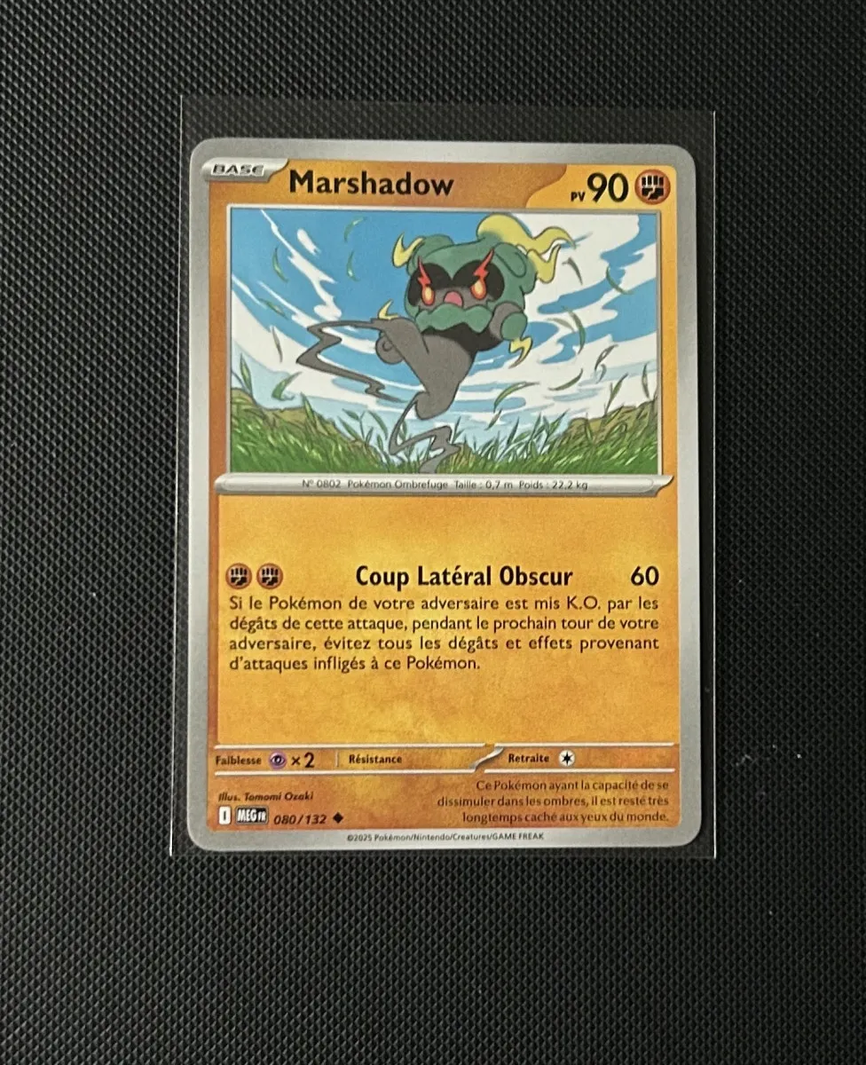 Carte Pokémon - Marshadow 80/132 - Méga Évolution