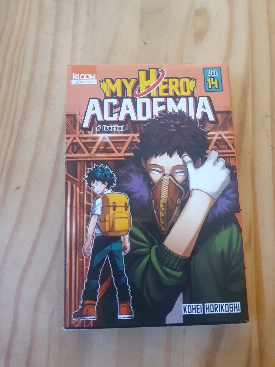 My hero academia tome 14