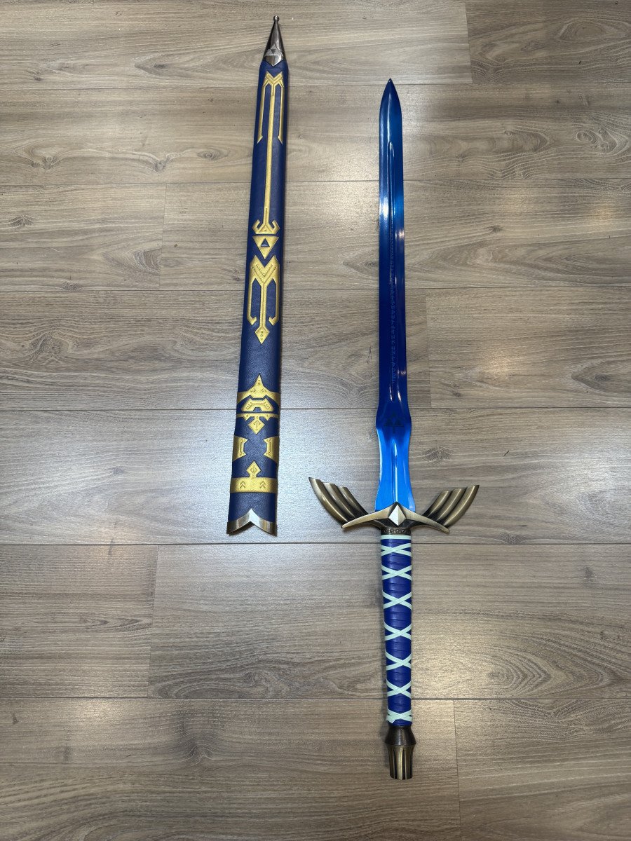 Legend of Zelda – Master Sword 126 cm – Réplique décorative – Métal – Neuf