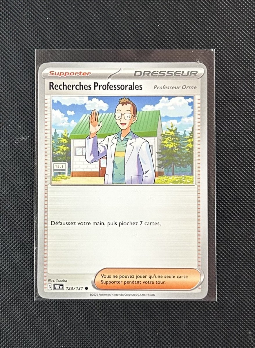 Carte Pokémon - Recherches Professorales 123/131 - Évolution Prismatique