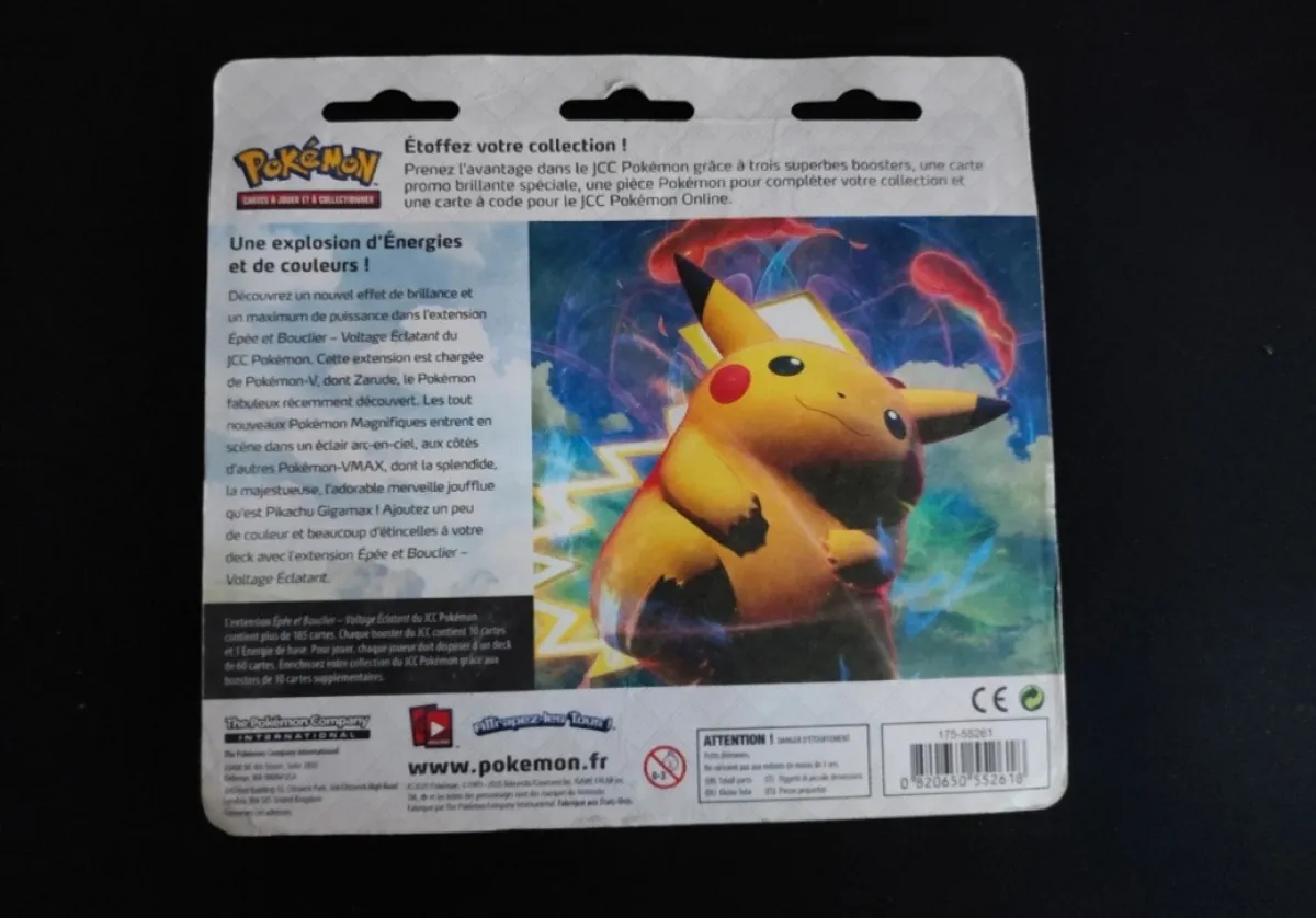 Pokémon - Tripack Voltage éclatant