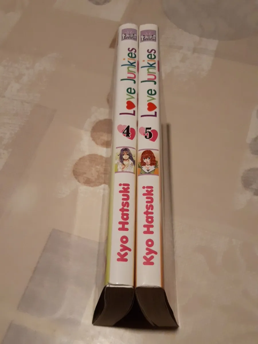 Lot 2 mangas - Love Junkies : saison 2 - tomes 4 et 5 - Taifu