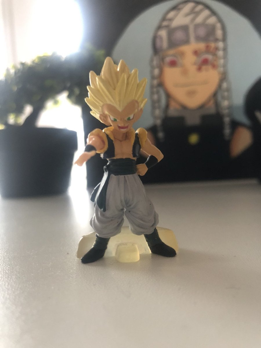 Figurine gashapon Gotenks Super Saiyan Dragon Ball Z HG 2000' Rare