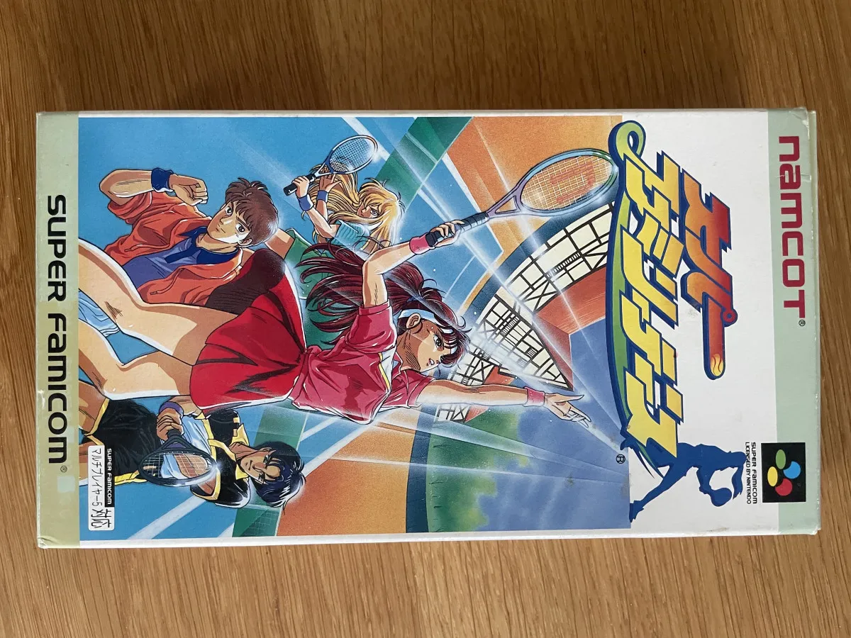 Super Family Tennis – Super Famicom – Version japonaise complète en boîte + notice