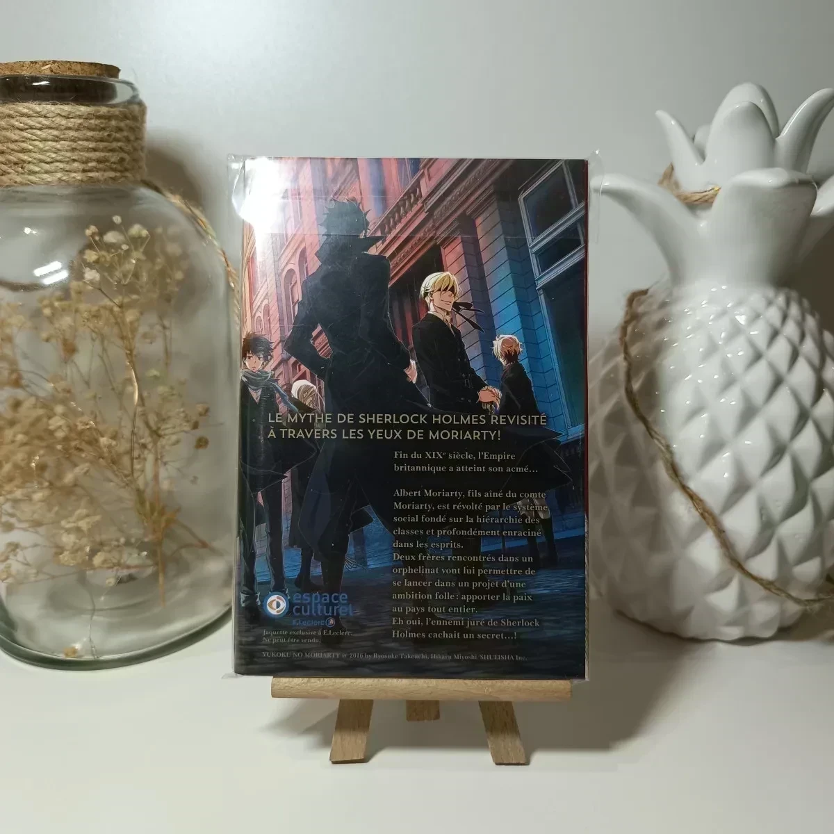 Manga Moriarty tome 1 édition limitée exclusive espace culturel Leclerc