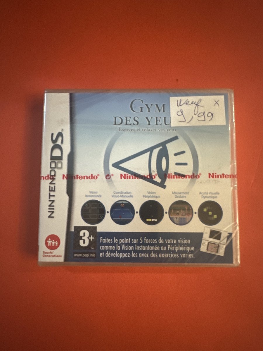 Jeu ds gym des yeux neuf blister