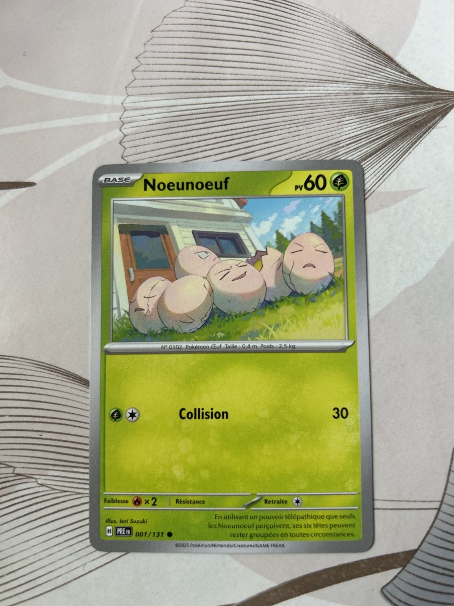 Noeunoeuf 1/131 Évolution prismatique