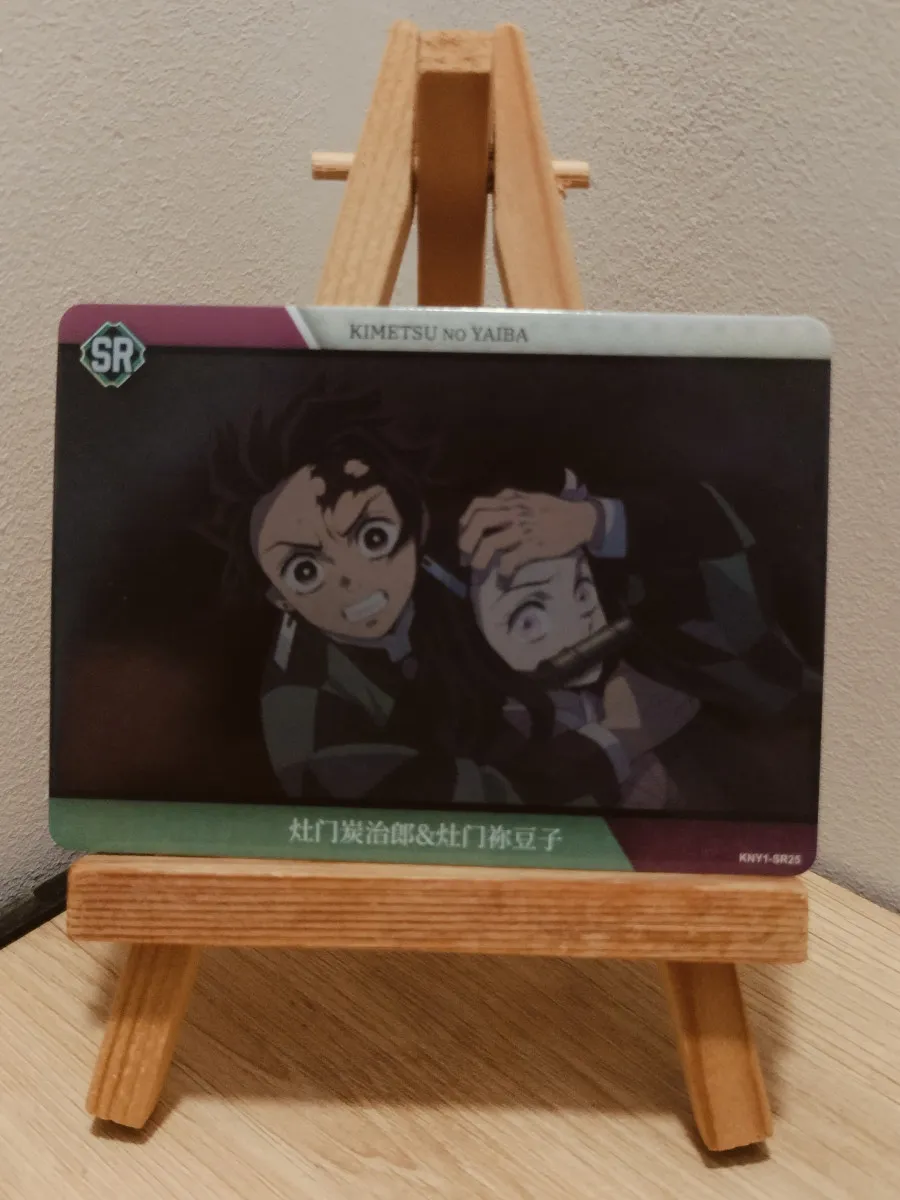 Carte Démon Slayer ⛩️ Nezuko et Tanjiro Kamado 🔥