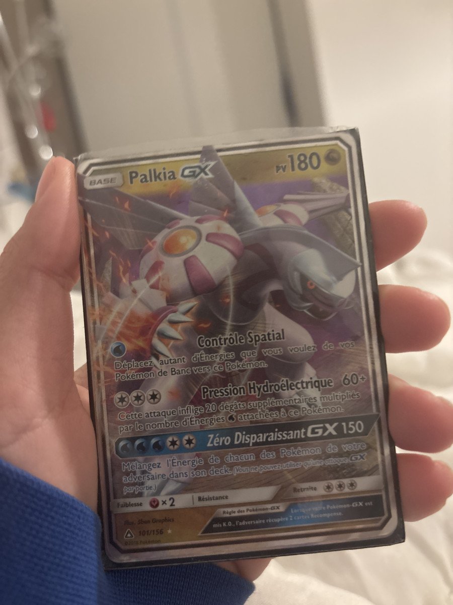 carte pokémon palkia GX