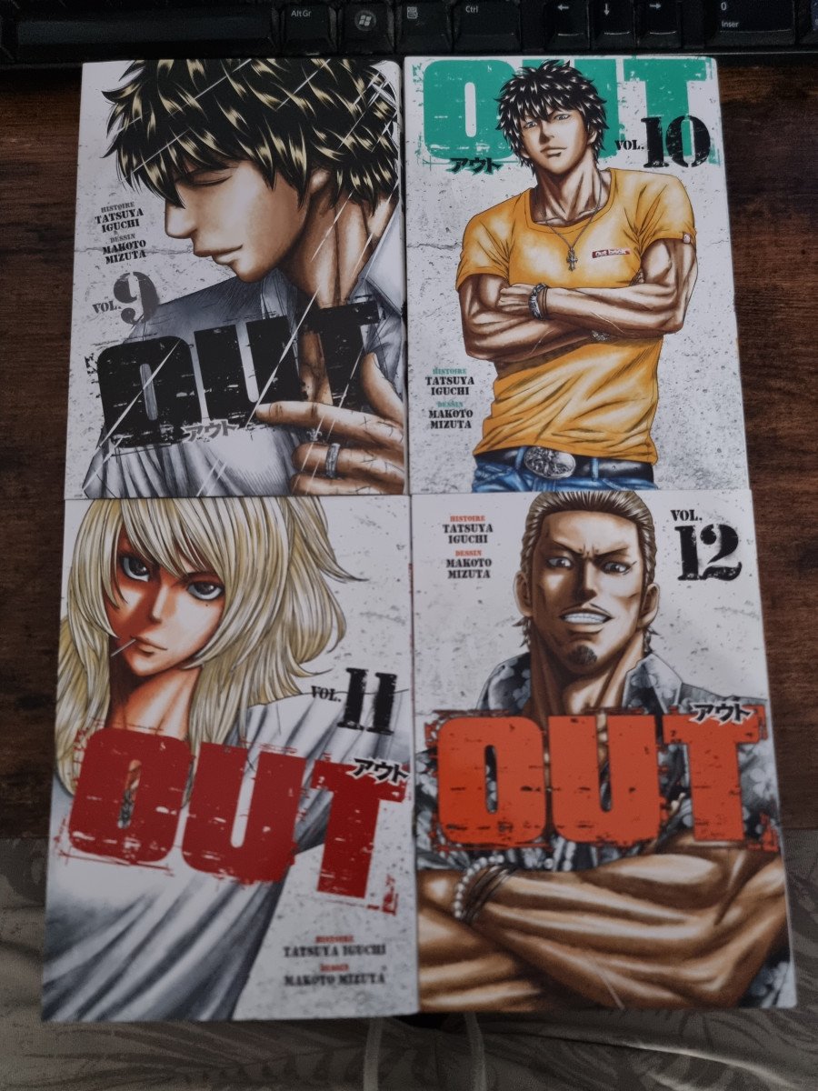 Lots Manga - Out tome 9 à 12