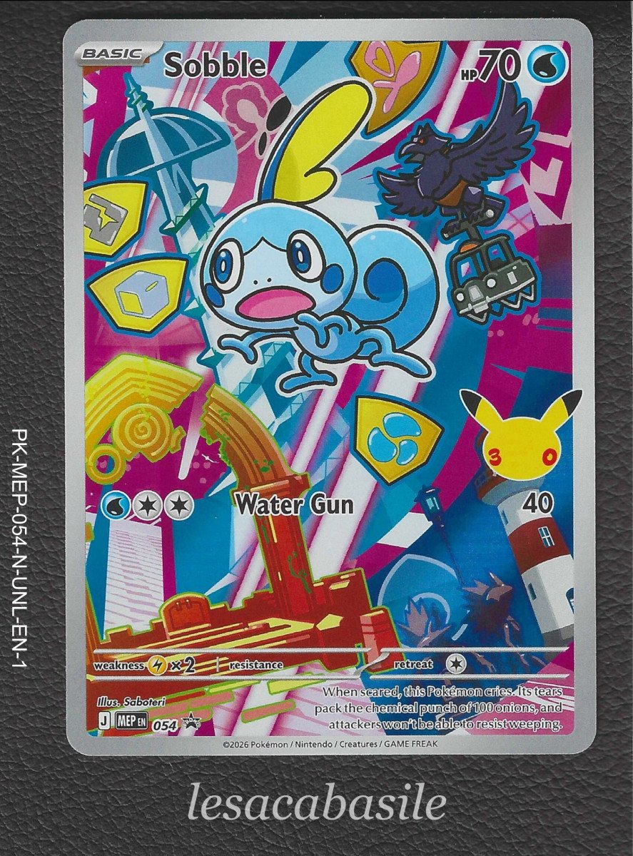 Sobble MEP 054 - EN - Promos Méga-Evolution