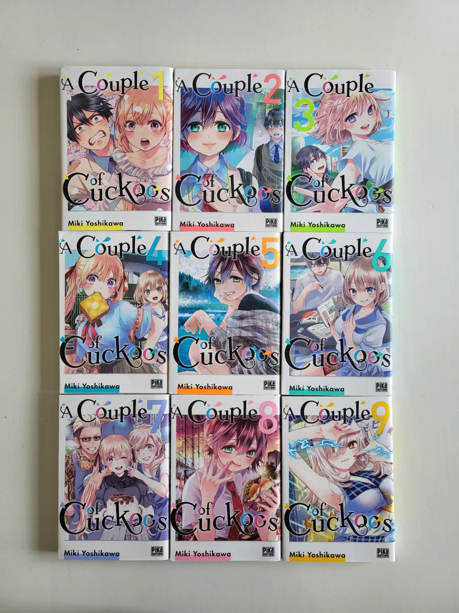 A Couple of Cuckoos : Tome 1 à 9 (manga de Miki YOSHIKAWA)
