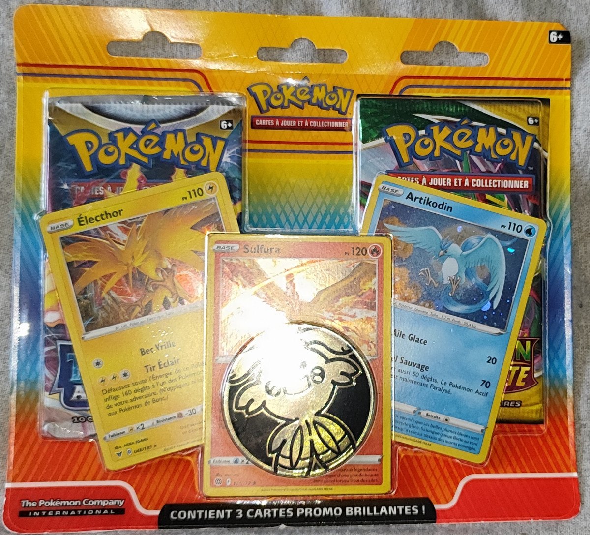 Duo pack Pokémon. Évolution céleste et tempête argentée