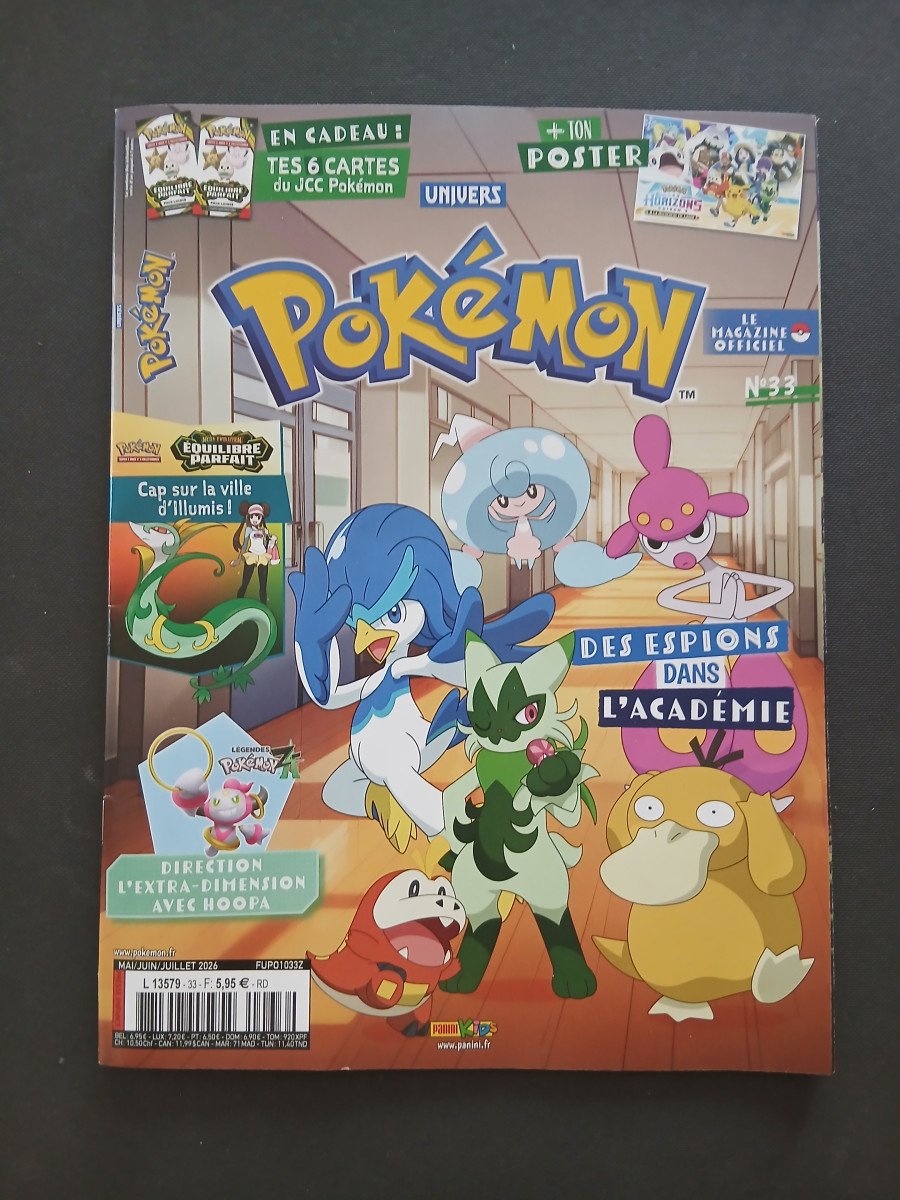Magazine Pokémon Officiel N°33