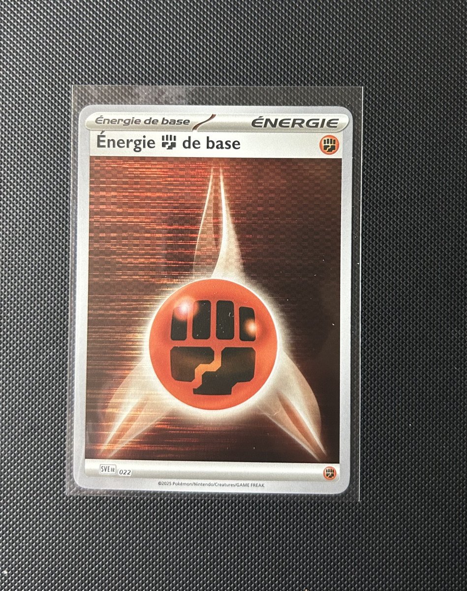 Carte Pokémon - Énergie combat SVE22 - Holo - 2025