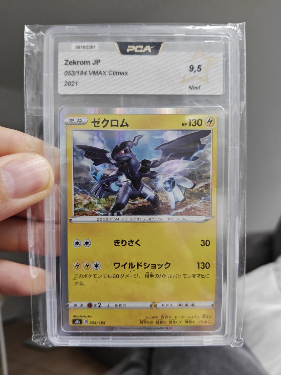 Zekrom v max, PCA 9,5