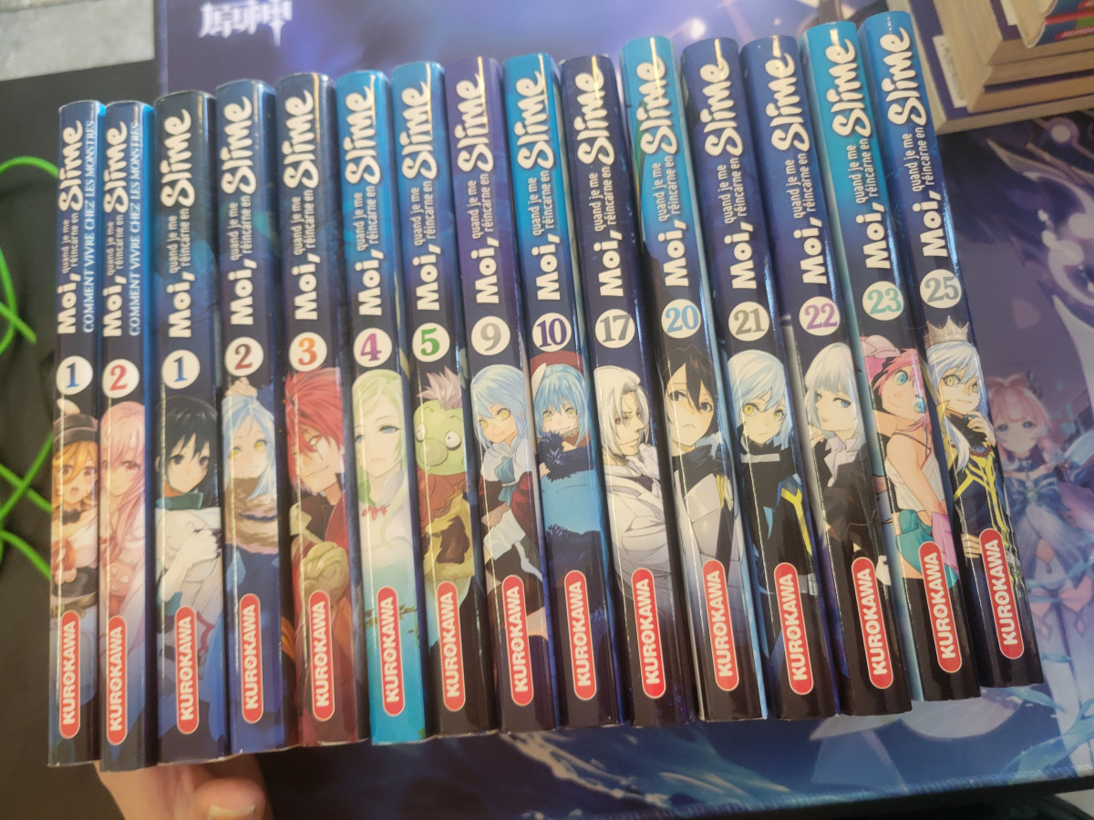 Manga moi quand je me réincarne en slime