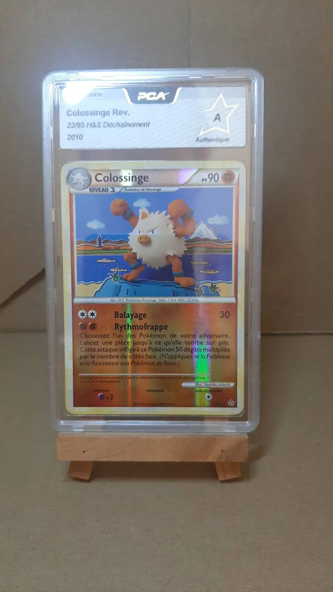 Pokemon Colossinge Reverse Déchaînement 22/95 2010 PCA Authentique