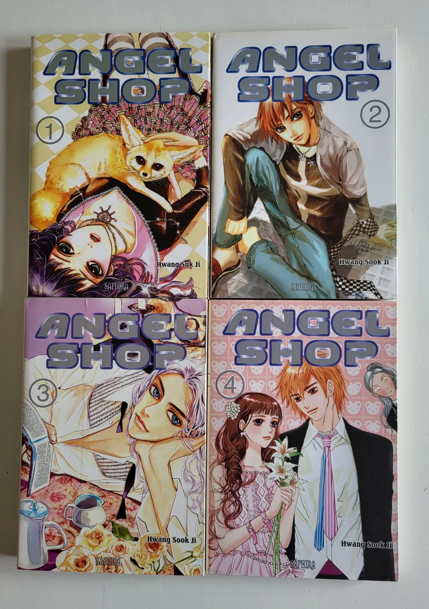 Angel Shop Intégrale : Tome 1 À 4 (Manga De Sook Ji Hwang)