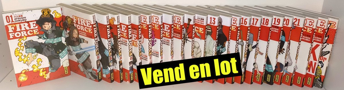 Fire Force : 26 tomes (sur 34)