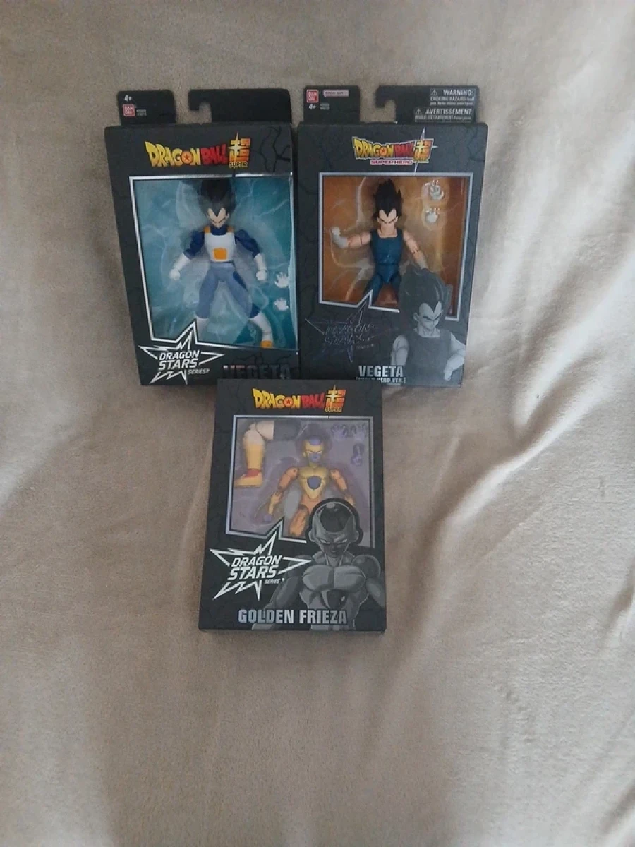 Lot de 3 figurines dragon stars dragon ball z en parfaite état j